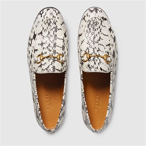 gucci loafers women's shoes|gucci snakeskin loafers.